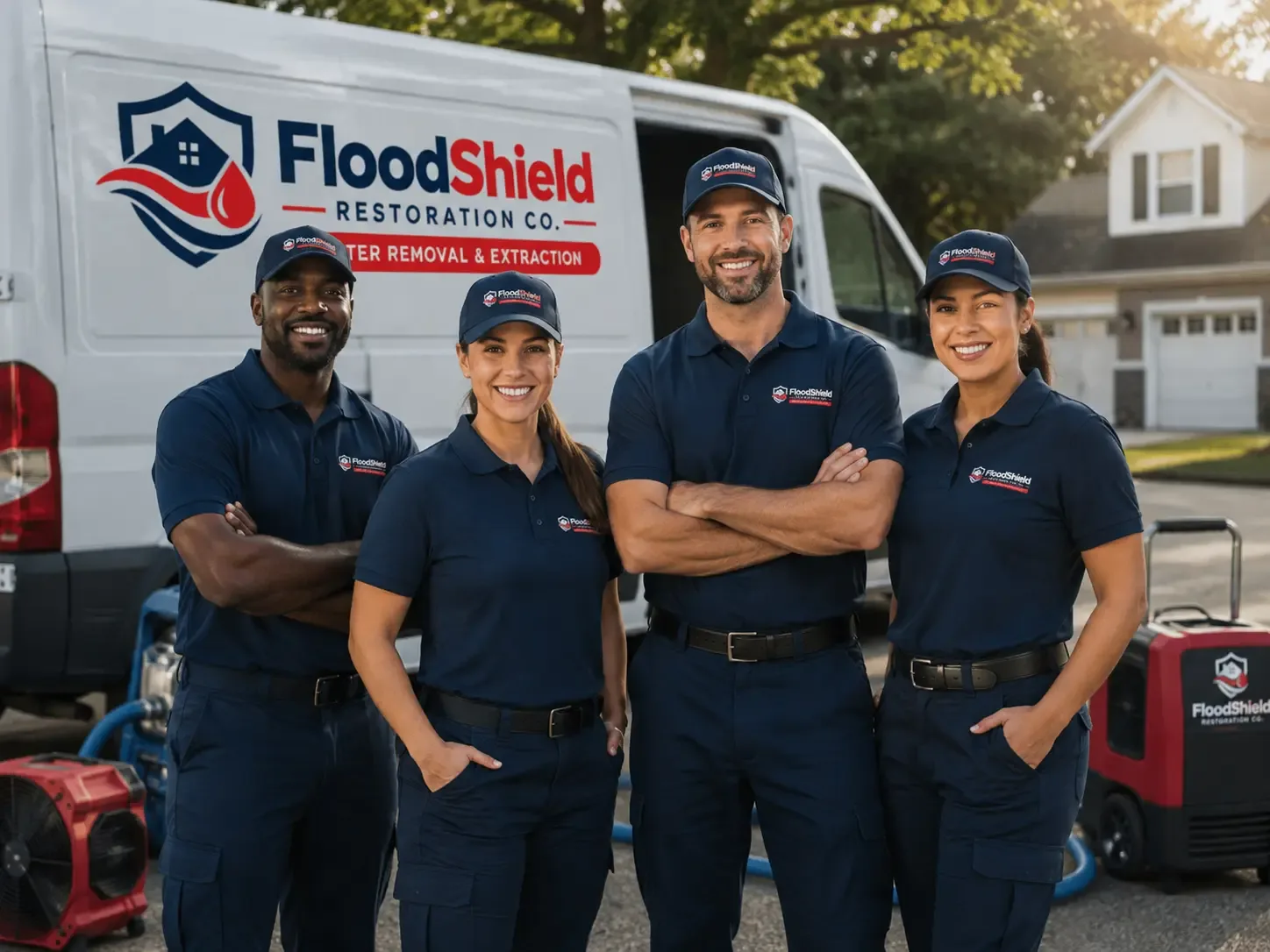 Flood Damage Restoration company in Brownsboro, TX
